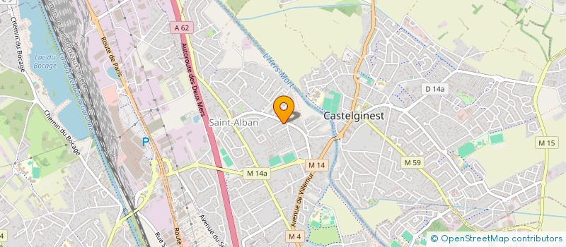 localisation de l'entreprise MADAME MARILYNE ROGER à SAINT-ALBAN