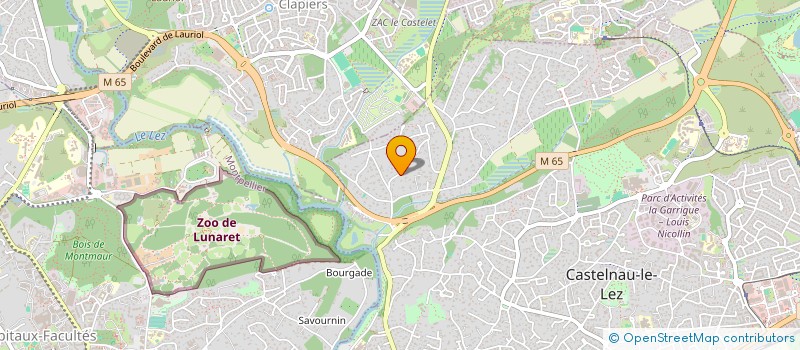 localisation de l'entreprise MADAME MARILYNE SAMUEL à MONTPELLIER