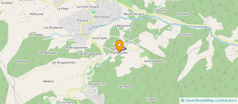 localisation de l'entreprise MADAME MARILYNE SIGALLAS à LE PLAN-DE-LA-TOUR