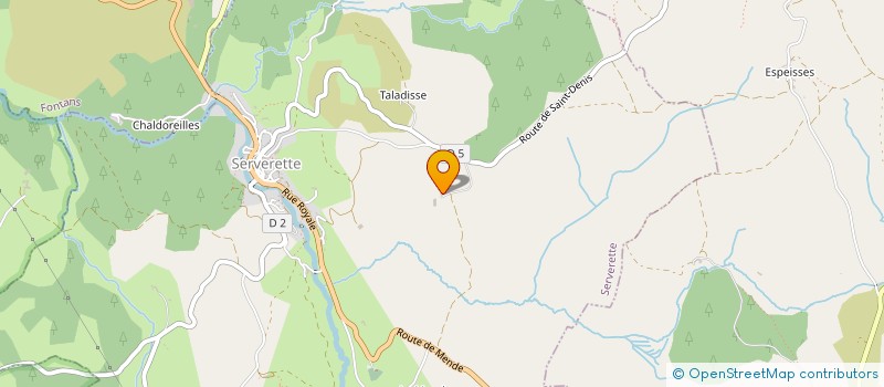 localisation de l'entreprise MADAME MARILYNE TARDIEU  MONTS-DE-RANDON