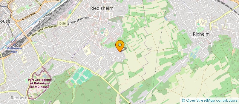 localisation de l'entreprise MADAME MARILYNE VALI  RIEDISHEIM