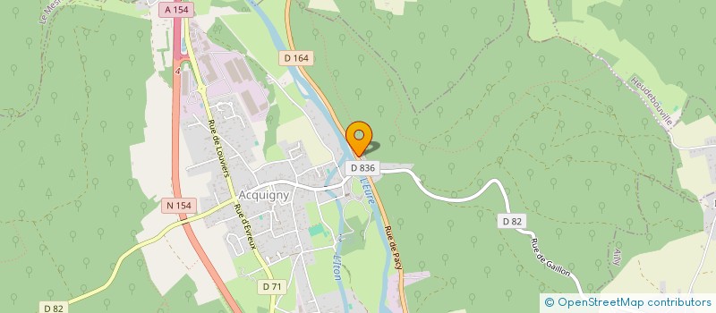 localisation de l'entreprise MADAME MARILYNE VAUDOIT-MALLET  ACQUIGNY