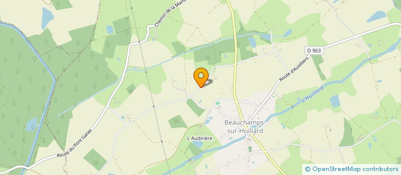 localisation de l'entreprise MADAME MARILYNE VECKMANN  BEAUCHAMPS-SUR-HUILLARD