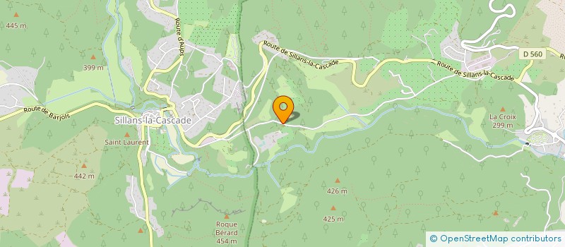 localisation de l'entreprise MADAME MARILYNE VIEVILLE  SALERNES