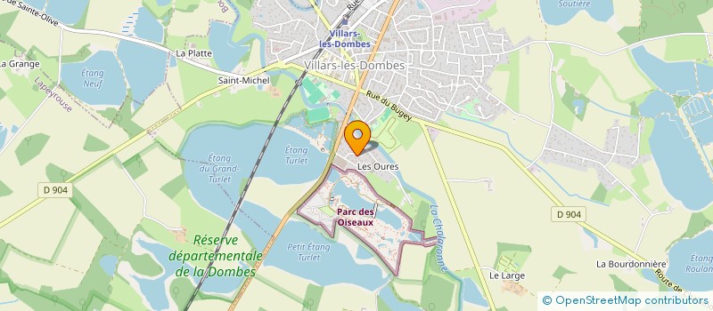 localisation de l'entreprise MADAME MARILYNE VITREY à VILLARS-LES-DOMBES