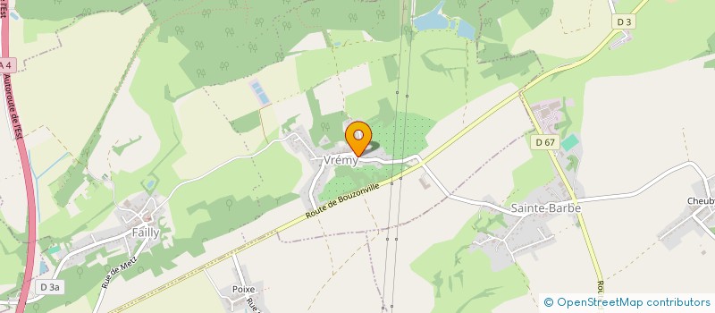 localisation de l'entreprise MADAME MARILYNE WAGNER  FAILLY