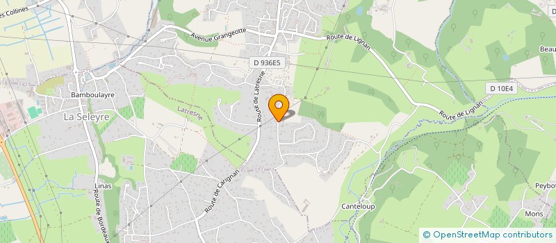 localisation de l'entreprise MADAME MARILYS DUMARTIN  CARIGNAN-DE-BORDEAUX