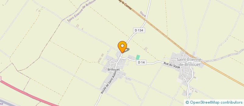 localisation de l'entreprise MADAME MARILYSE DAVY  SAINT-ETIENNE-DE-BRILLOUET