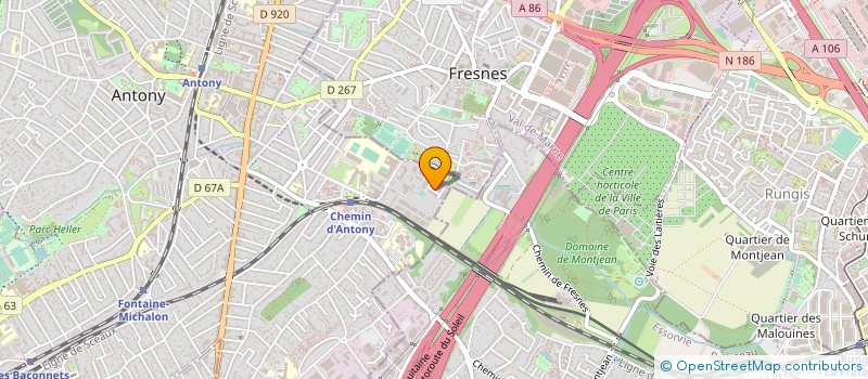 localisation de l'entreprise MADAME MARIMEN AZZOUZI à ANTONY