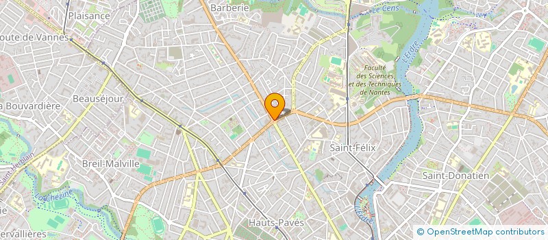 localisation de l'entreprise MADAME MARIN LAROCHE à NANTES