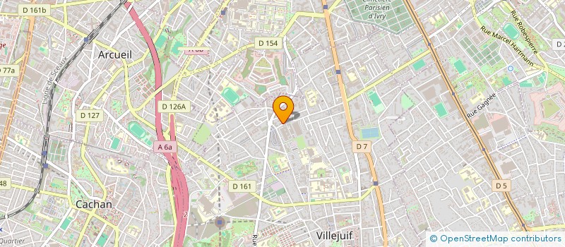 localisation de l'entreprise MADAME MARIN VAN UHM à VILLEJUIF