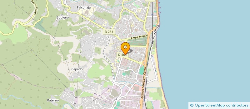 localisation de l'entreprise MADAME MARINA ALERINI à BASTIA