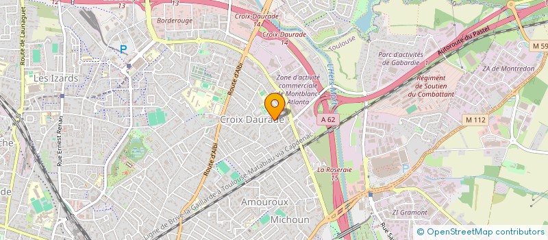 localisation de l'entreprise MADAME MARINA ANANIEVA à TOULOUSE