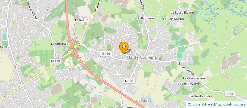 localisation de l'entreprise MADAME MARINA ANDRE  HAUTE-GOULAINE