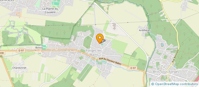 localisation de l'entreprise MADAME MARINA ANTUNES  FORGES-LES-BAINS