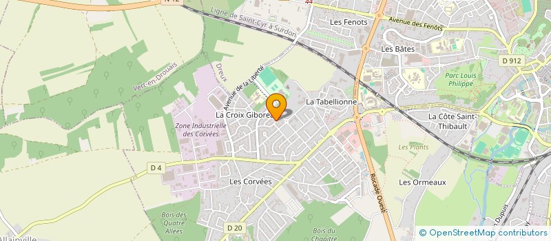 localisation de l'entreprise MADAME MARINA AUBOURG à VERNOUILLET
