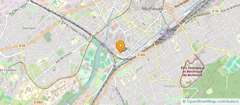 localisation de l'entreprise MADAME MARINA AUBRY  MULHOUSE