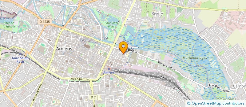 localisation de l'entreprise MADAME MARINA AUTIN  AMIENS