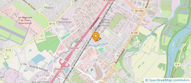 localisation de l'entreprise MADAME MARINA AVRAM  PORTET-SUR-GARONNE