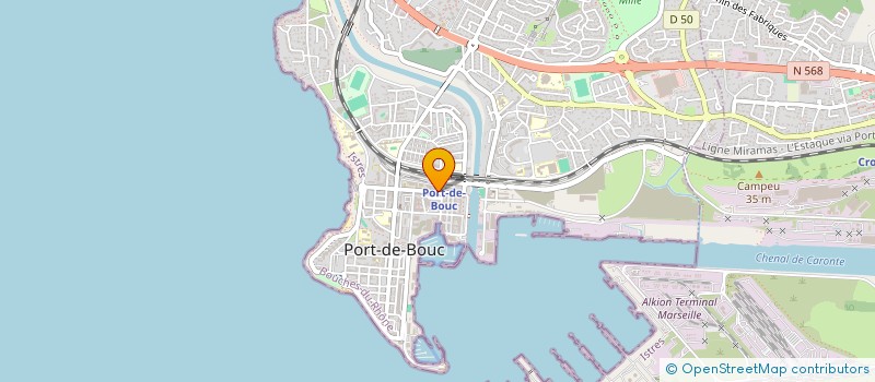 localisation de l'entreprise MADAME MARINA BADJOUDJ à PORT-DE-BOUC