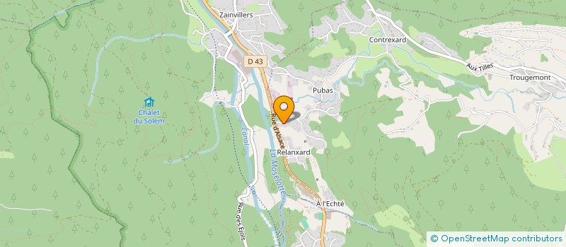 localisation de l'entreprise MADAME MARINA BALLAND  BASSE-SUR-LE-RUPT