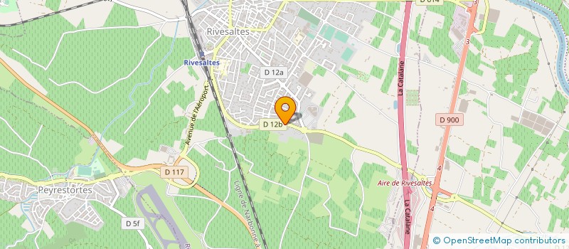 localisation de l'entreprise MADAME MARINA BARCELO  RIVESALTES