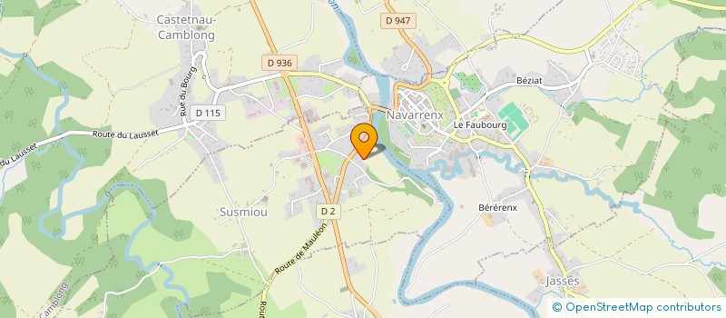 localisation de l'entreprise MADAME MARINA BAREITS à SUSMIOU