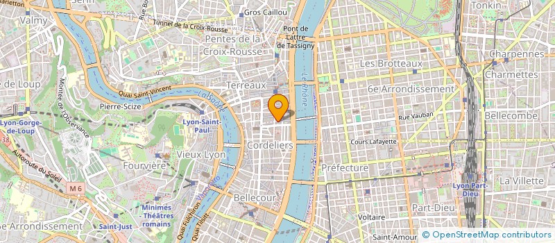 localisation de l'entreprise MADAME MARINA BARNI  LYON