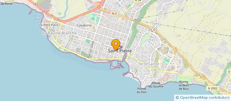 localisation de l'entreprise MADAME MARINA BEAUMONT  SAINT-PIERRE