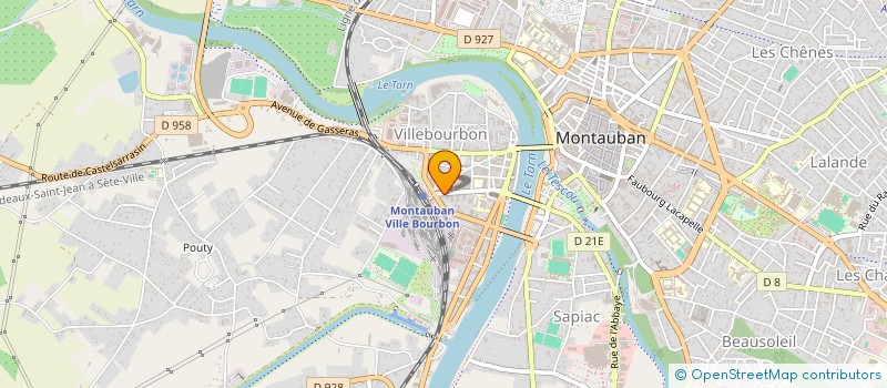 localisation de l'entreprise MADAME MARINA BERREUR  MONTAUBAN