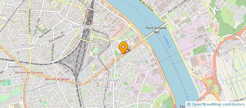 localisation de l'entreprise MADAME MARINA BISSEMO  BORDEAUX