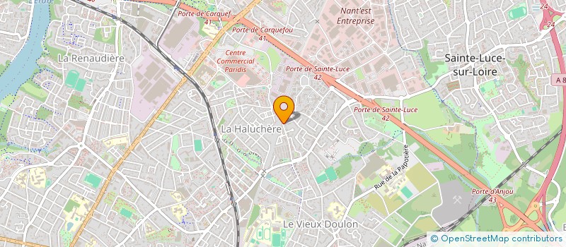 localisation de l'entreprise MADAME MARINA BONNIN à NANTES