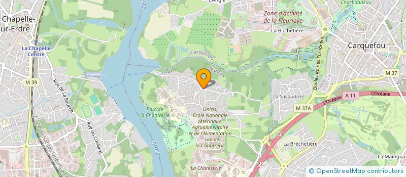 localisation de l'entreprise MADAME MARINA BORSUT  NANTES
