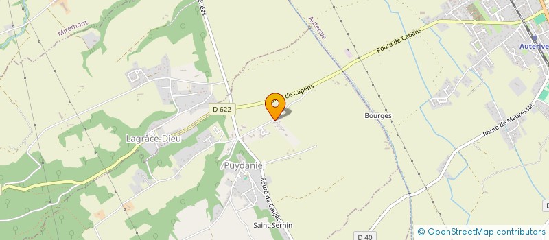 localisation de l'entreprise MADAME MARINA BOURLIER  PUYDANIEL