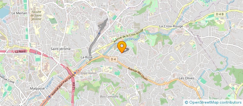 localisation de l'entreprise MADAME MARINA BOURNAZIAN  MARSEILLE