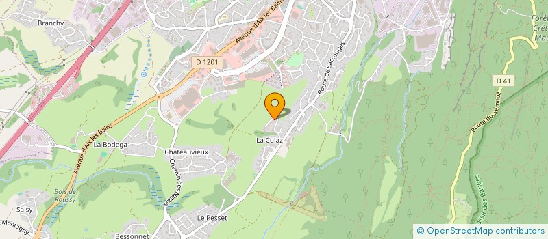 localisation de l'entreprise MADAME MARINA BOUSSALIA  ANNECY