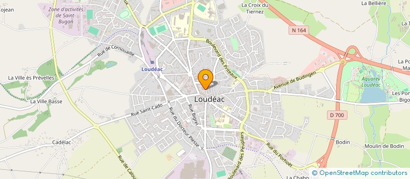 localisation de l'entreprise MADAME MARINA BOYAUX à LOUDEAC