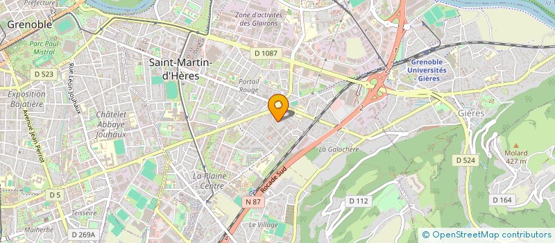 localisation de l'entreprise MADAME MARINA BUSO  SAINT-MARTIN-D'HERES