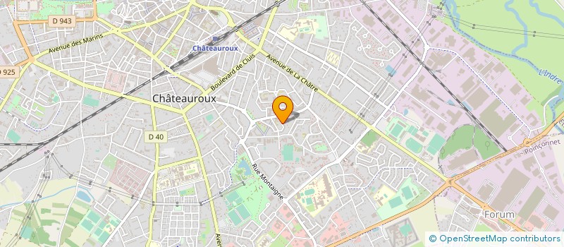 localisation de l'entreprise MADAME MARINA CARDONA à CHATEAUROUX