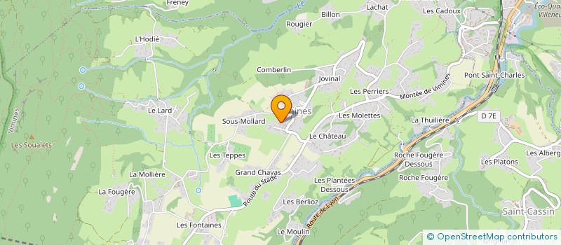 localisation de l'entreprise MADAME MARINA CARRE  VIMINES