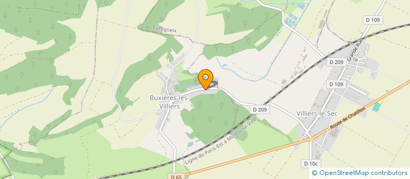 localisation de l'entreprise MADAME MARINA CECCONI à BUXIERES-LES-VILLIERS
