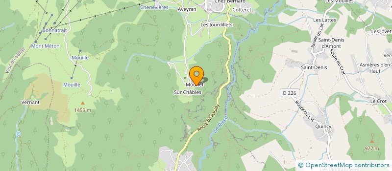 localisation de l'entreprise MADAME MARINA CHAMBON  SAINT-JULIEN-EN-GENEVOIS