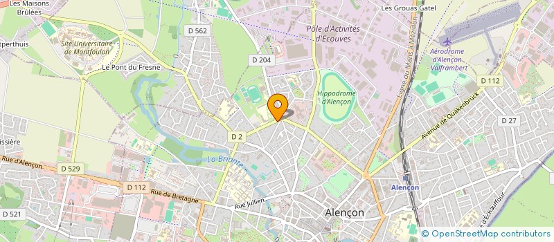localisation de l'entreprise MADAME MARINA CHANTELOUP à ALENCON