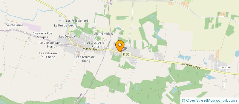 localisation de l'entreprise MADAME MARINA CHERUEL  CHABRIS