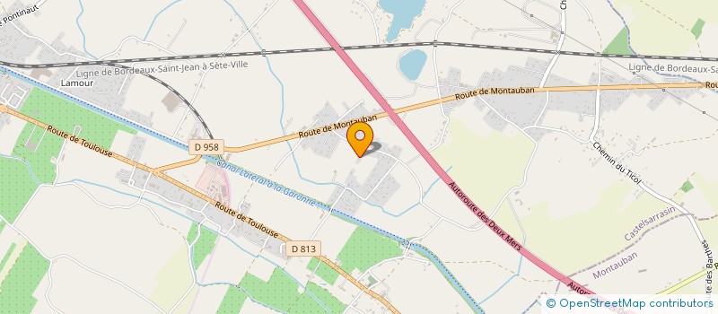 localisation de l'entreprise MADAME MARINA CHIARBONELLO  CASTELSARRASIN