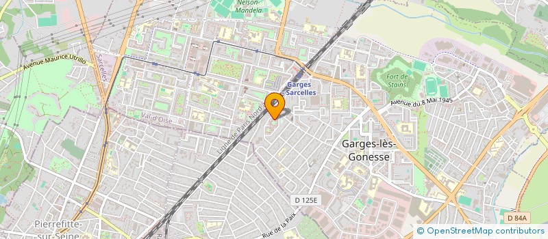 localisation de l'entreprise MADAME MARINA CHIRUTA  GARGES-LES-GONESSE