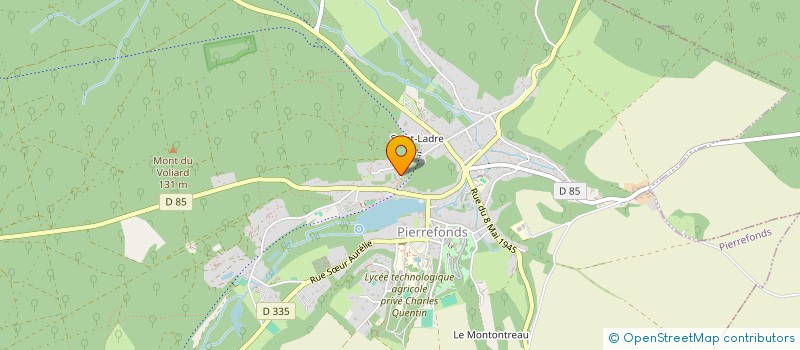 localisation de l'entreprise MADAME MARINA CHUBINSKAYA  PIERREFONDS