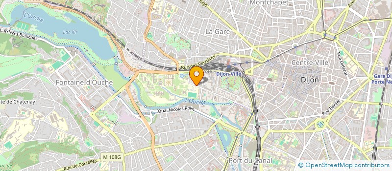 localisation de l'entreprise MADAME MARINA CLARE  DIJON