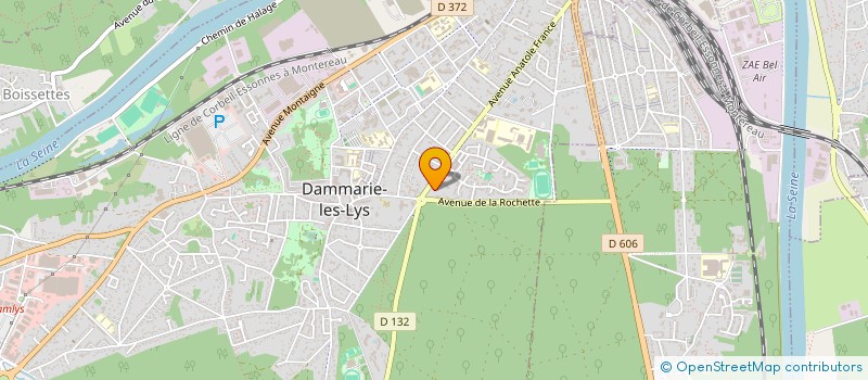 localisation de l'entreprise MADAME MARINA COLLAS à DAMMARIE-LES-LYS