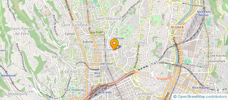 localisation de l'entreprise MADAME MARINA COMBA  NICE